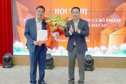 Lào Cai công bố quyết định bổ nhiệm Chánh Thanh tra tỉnh