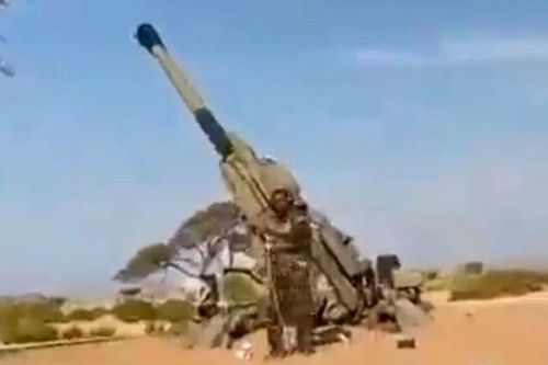 Pháo 155 mm AH4 của Trung Quốc xuất hiện tại Yemen