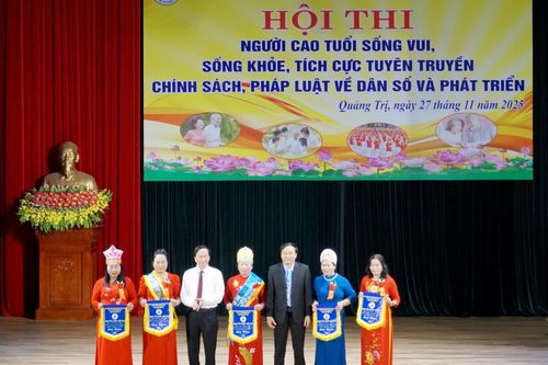 Người cao tuổi Vĩnh Linh tỏa sáng trong công tác dân số và phát triển