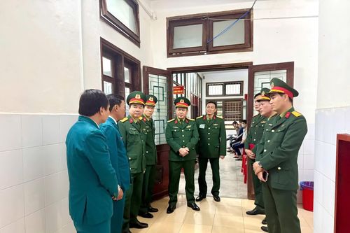 Kiểm tra công tác khám tuyển nghĩa vụ quân sự năm 2026