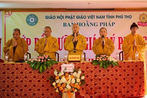 Phú Thọ: 230 học viên tham dự Lớp bồi dưỡng giáo lý dành cho Phật tử tại chùa Linh Sơn