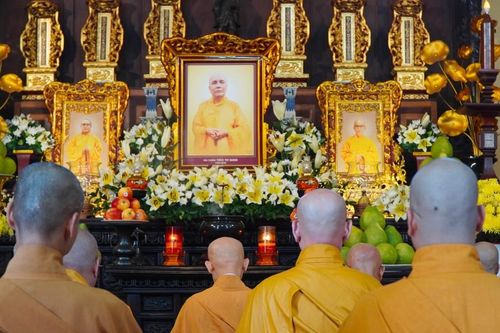 TP.HCM: Tưởng niệm Trưởng lão Hòa thượng Thích Trí Quang tại tổ đình Ấn Quang