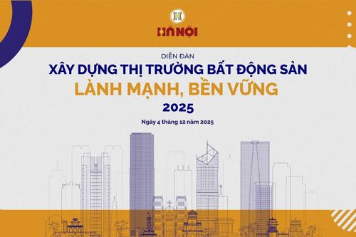 100 khách mời dự Diễn đàn thị trường bất động sản 2025