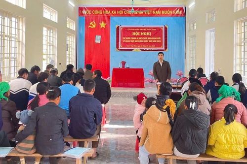 Xã Phục Hòa tập huấn trang bị kiến thức bình đẳng giới cho 617 người