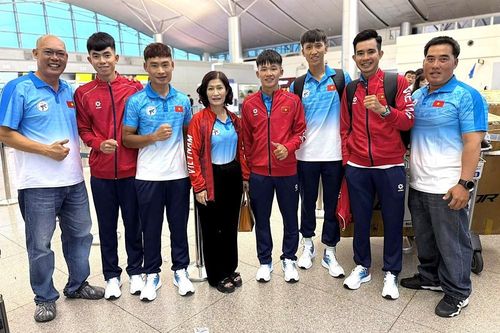 Xe đạp đường trường nam Việt Nam lên đường sang Thái Lan, chuẩn bị cho SEA Games 33
