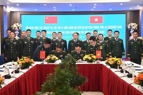 Tăng cường phối hợp quản lý, bảo vệ biên giới Việt Nam-Trung Quốc