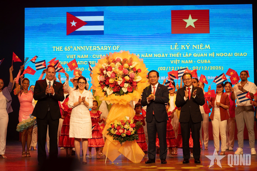 Kỷ niệm 65 năm thiết lập quan hệ ngoại giao Việt Nam - Cuba