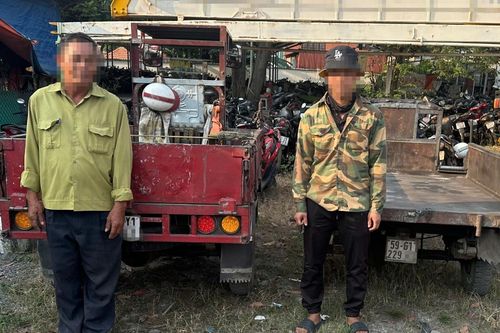 Danh tính 2 tài xế 'cõng' bó sắt 10m gây náo loạn quốc lộ
