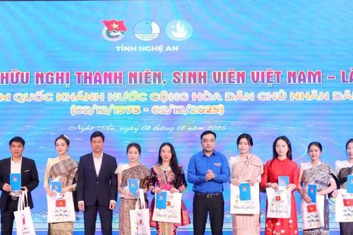 Giao lưu hữu nghị thanh niên, sinh viên Việt Nam - Lào năm 2025
