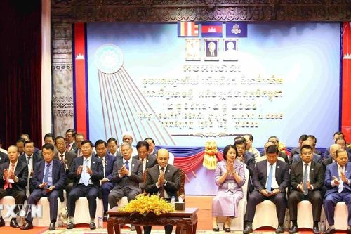 Kỷ niệm 47 năm ngày thành lập Mặt trận đoàn kết phát triển tổ quốc Campuchia