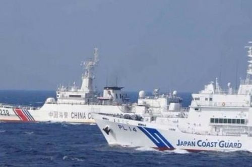 Tàu tuần tra Trung Quốc - Nhật Bản chạm trán gần quần đảo tranh chấp