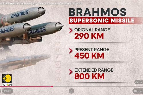 Ấn Độ thử thành công tên lửa hành trình siêu thanh BrahMos trên Vịnh Bengal