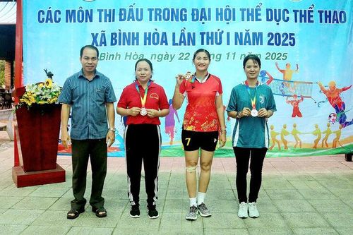 Bình Hòa đa dạng hóa phong trào thể dục, thể thao
