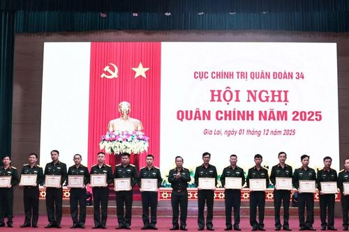 Cục Chính trị Quân đoàn 34 nâng cao chất lượng công tác Đảng, công tác chính trị