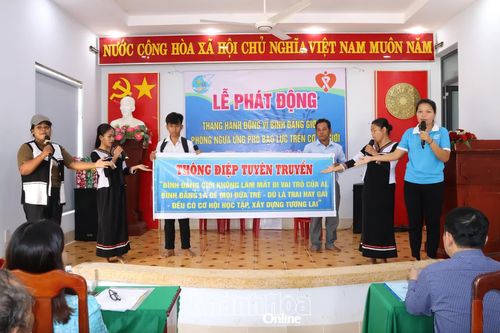 Xã Cam Hiệp phát động Tháng hành động vì bình đẳng giới năm 2025