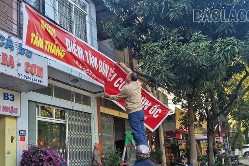 Phường Cam Đường quyết tâm lập lại trật tự đô thị