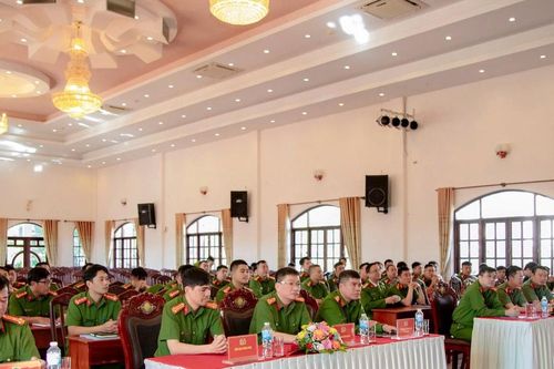 Khai giảng lớp đào tạo nghiệp vụ khám nghiệm hiện trường cho lực lượng cơ sở