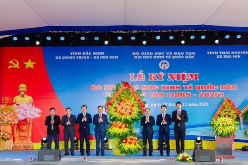 Đại học Kinh tế Quốc dân tổ chức kỷ niệm 60 năm trường về nơi sơ tán