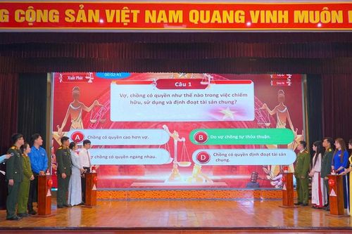 Nhà máy Z173 đẩy mạnh tuyên truyền, phổ biến, giáo dục pháp luật dưới hình thức sân khấu hóa