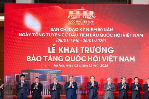 Lễ khai trương Bảo tàng Quốc hội Việt Nam và công bố các ấn phẩm kỷ niệm 80 năm Quốc hội Việt Nam