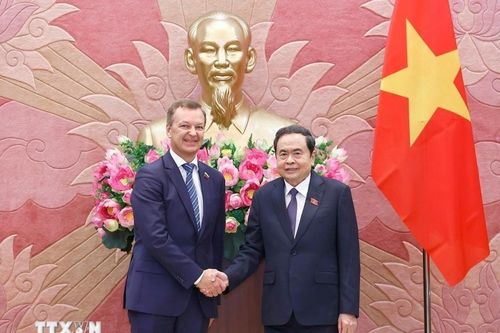 Chủ tịch Quốc hội tiếp Phó Chủ tịch Thứ nhất Hội đồng Liên bang Quốc hội Nga