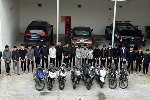 Xử lý mạnh các nhóm thanh, thiếu niên gây rối trên đường phố