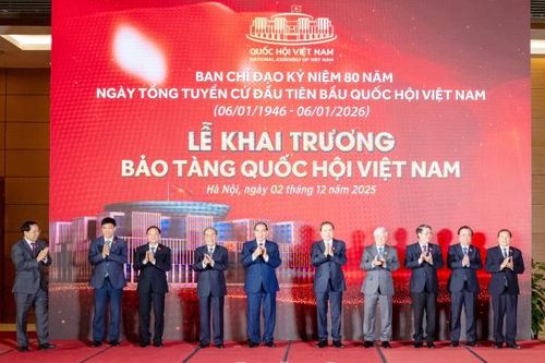 Bảo tàng Quốc hội Việt Nam - nơi lưu giữ những giá trị quý báu của 80 năm Quốc hội