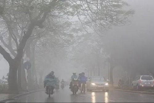 Thời tiết 2/12: Hà Nội sáng sớm có mưa phùn và sương mù
