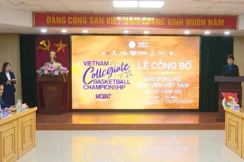 Giải bóng rổ sinh viên Việt Nam áp dụng điều lệ mới