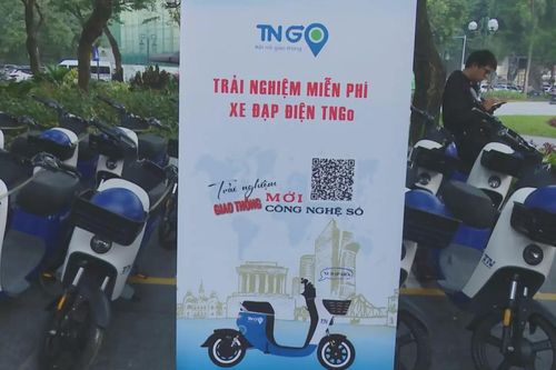 Hà Nội triển khai thêm 500 xe đạp điện công cộng