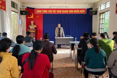 Tuyên truyền giải phóng mặt bằng xây dựng công trình Trường Phổ thông dân tộc nội trú liên cấp Tiểu học và THCS Đức Long