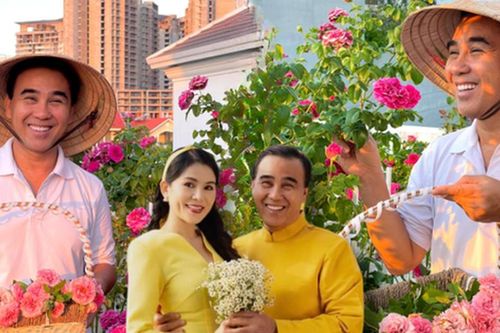Vườn hồng 'bạc tỷ' của vợ chồng MC Quyền Linh khiến nhiều người cả đời mơ ước