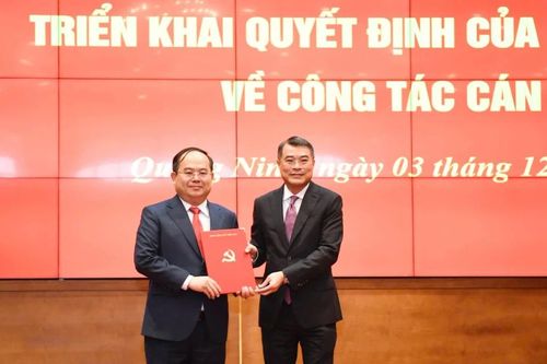 Đồng chí Quản Minh Cường làm Bí thư Tỉnh ủy Quảng Ninh