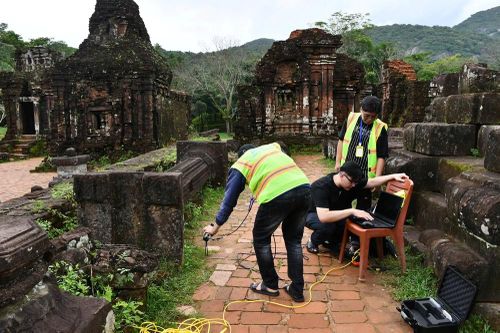 Số hóa toàn bộ kiến trúc, hiện vật tại di sản Mỹ Sơn