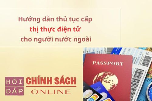 Hướng dẫn thủ tục cấp thị thực điện tử cho người nước ngoài