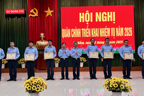 Sư đoàn 375 quyết tâm thực hiện tốt '3 khâu đột phá' năm 2026