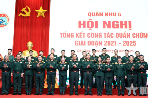 Quân khu 5: Công tác quần chúng giai đoạn 2021-2025 đạt nhiều kết quả quan trọng