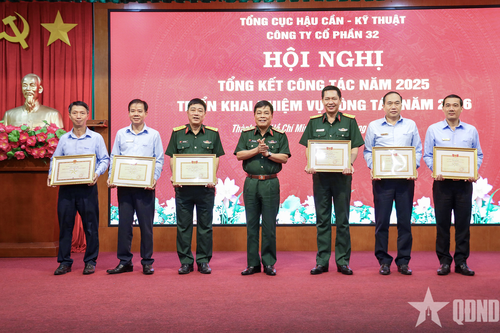 Công ty Cổ phần 32 hoàn thành toàn diện nhiệm vụ năm 2025