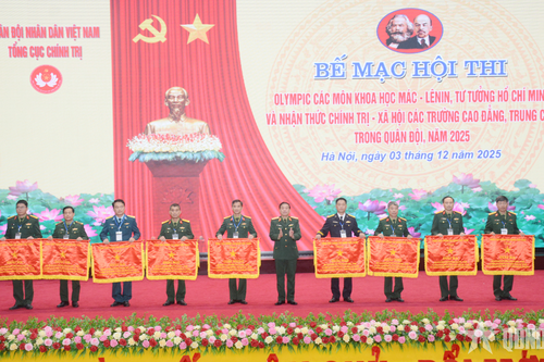Bế mạc Hội thi Olympic các môn khoa học Mác-Lênin, tư tưởng Hồ Chí Minh các trường cao đẳng, trung cấp trong Quân đội