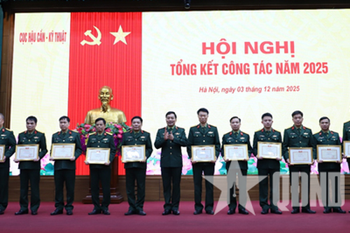 Cục Hậu cần - Kỹ thuật (Tổng cục Hậu cần - Kỹ thuật) triển khai toàn diện các mặt công tác