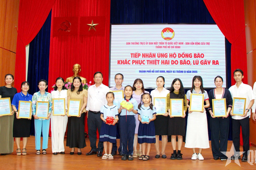 TP Hồ Chí Minh tiếp tục phát động ủng hộ đồng bào vùng lũ