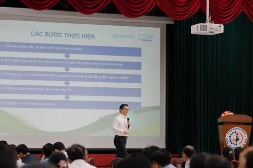 An Giang tích hợp nội dung giáo dục tiết kiệm nguồn nước giảng dạy bậc Tiểu học