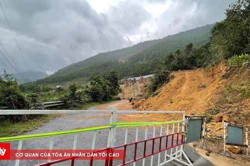 Khẩn trương sửa chữa đoạn hư hỏng trên tuyến ĐT601