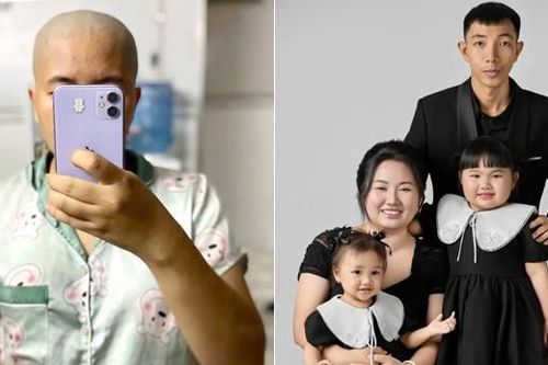 Vợ cạo trọc đầu vì trầm cảm, chồng làm điều xúc động, dìu qua biến cố