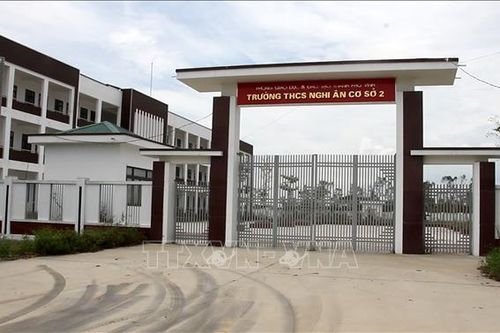Trường học tiền tỷ ở Nghệ An bỏ không đã được đưa vào sử dụng