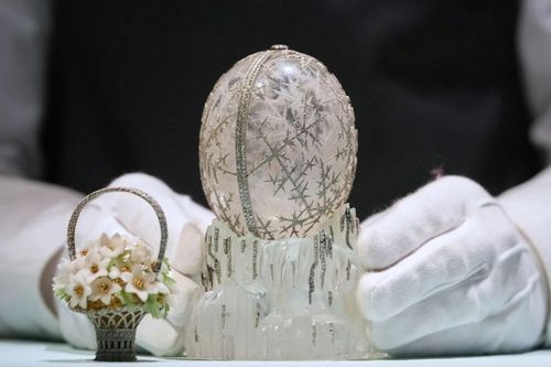 Quả trứng Phục sinh của Faberge được đấu giá kỷ lục 30 triệu USD