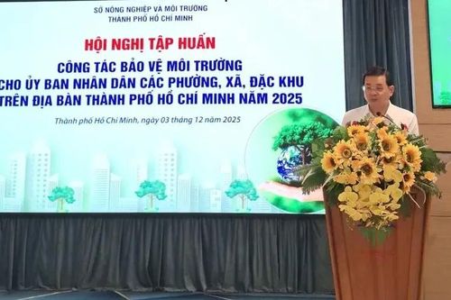 TPHCM: Tập huấn bảo vệ môi trường cho 168 phường, xã, đặc khu