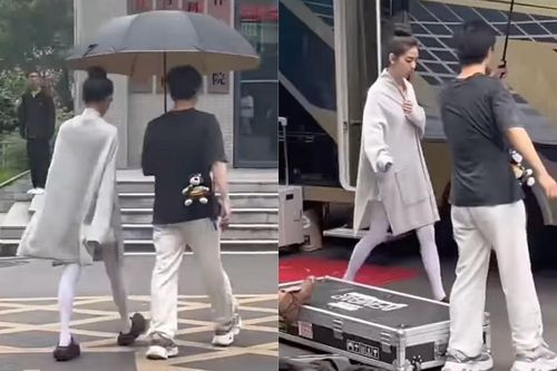 Clip nữ diễn viên 9X lộ rõ thân hình 'mỏng như lá lúa', đôi chân khẳng khiu gây bàn tán