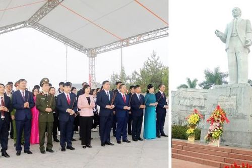 Bắc Ninh: Các đồng chí lãnh đạo tỉnh dâng hương tưởng niệm đồng chí Ngô Gia Tự