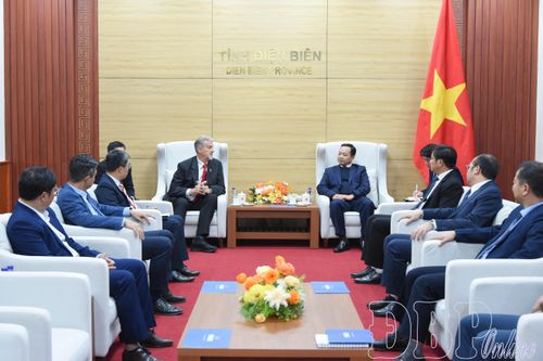 Công ty Cổ phần Tập đoàn Mavin chào xã giao lãnh đạo tỉnh Điện Biên